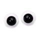 thumbnail image 4 of 2 Piezas de Ojos de Muñeca de Cristal, Ojos Móviles (6 Mm) para Manualidades, Globo Ocular Artístico para Escultura, Animales de Peluche, Accesorios D , negro EstiloB-Negro, 4 of 5