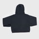thumbnail image 2 of Poleron Niña Teen Crop Patch Sporty Negro Corona, 2 of 5