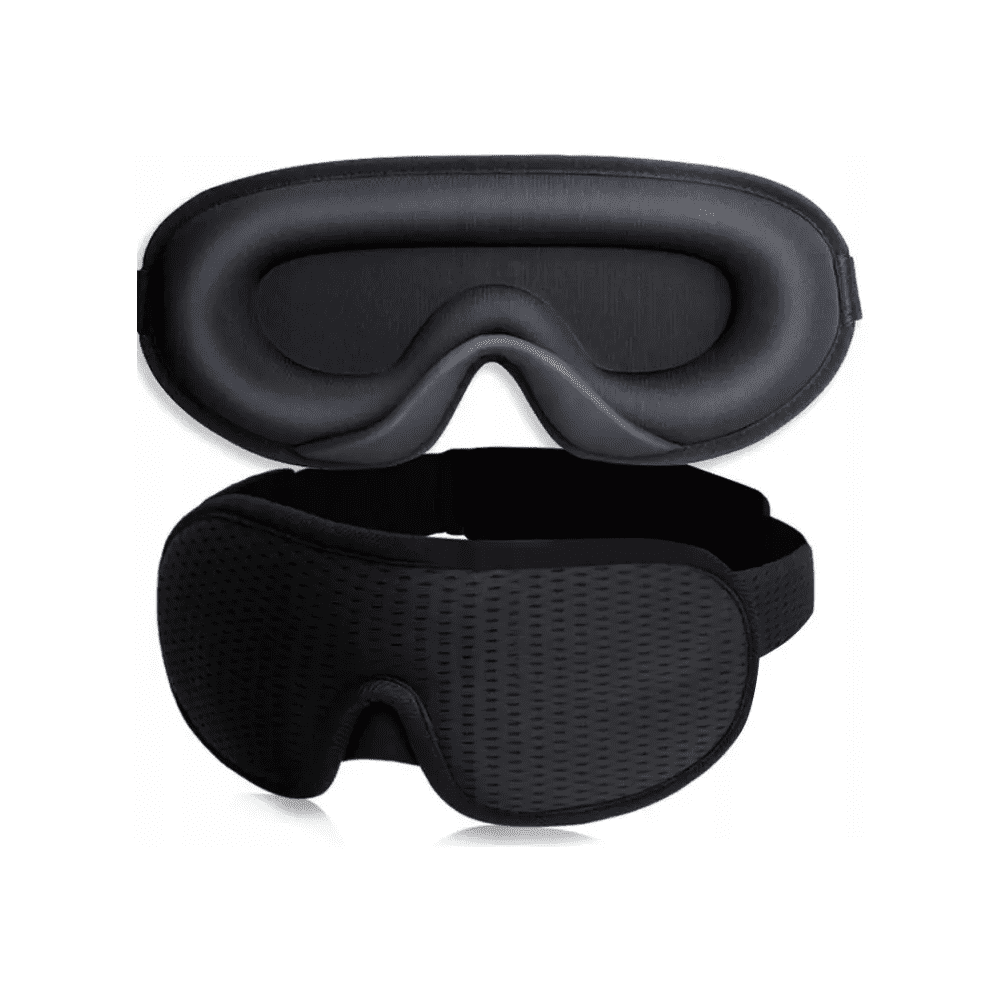 Antifaz Para Dormir Belug Ajustable Negro