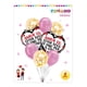 thumbnail image 2 of 8 Globos Decoracion Cumpleaños Globos Metalico Corazon 3096 Rosado, Negro, Blanco, 2 of 3
