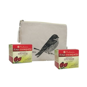 Pharma Knop - Pack Rosa Mosqueta Pirihueico® Crema Dia 2 Un + Cosmetiquero