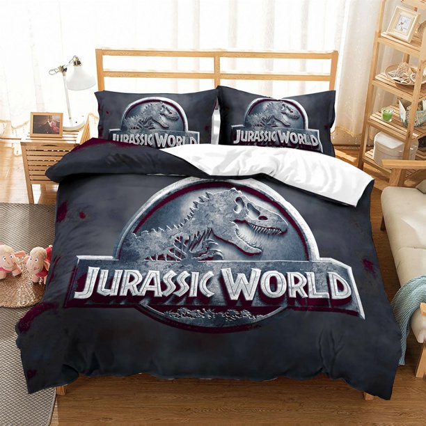 3D Print Jurassic Dinosaur Bedding Set Boys Girls Twin Queen Size Duvet Cover Pillowcase Bed Kids Adult Home Textileextile