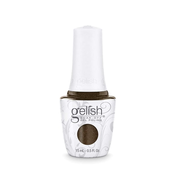 Esmalte en gel Gelish Sweet Chocolate marrón metálico 15 ml