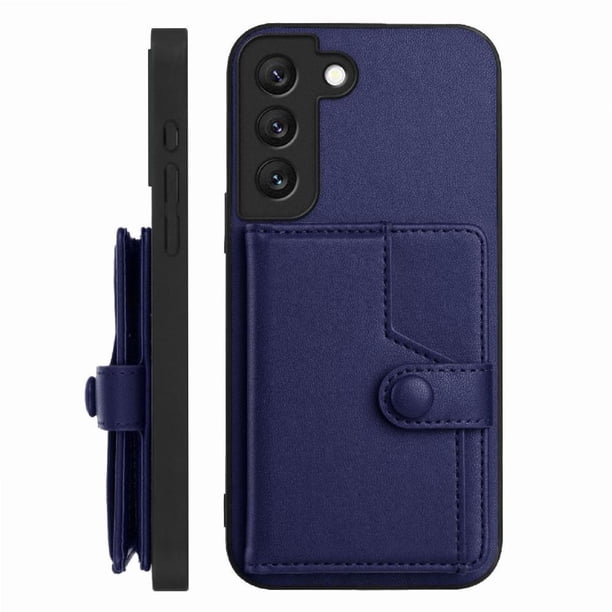 FOXDOCK Funda para SAMSUNG Galaxy s21 FE con Bloqueo RFID - Diseño Elegante con Cierre de Botón