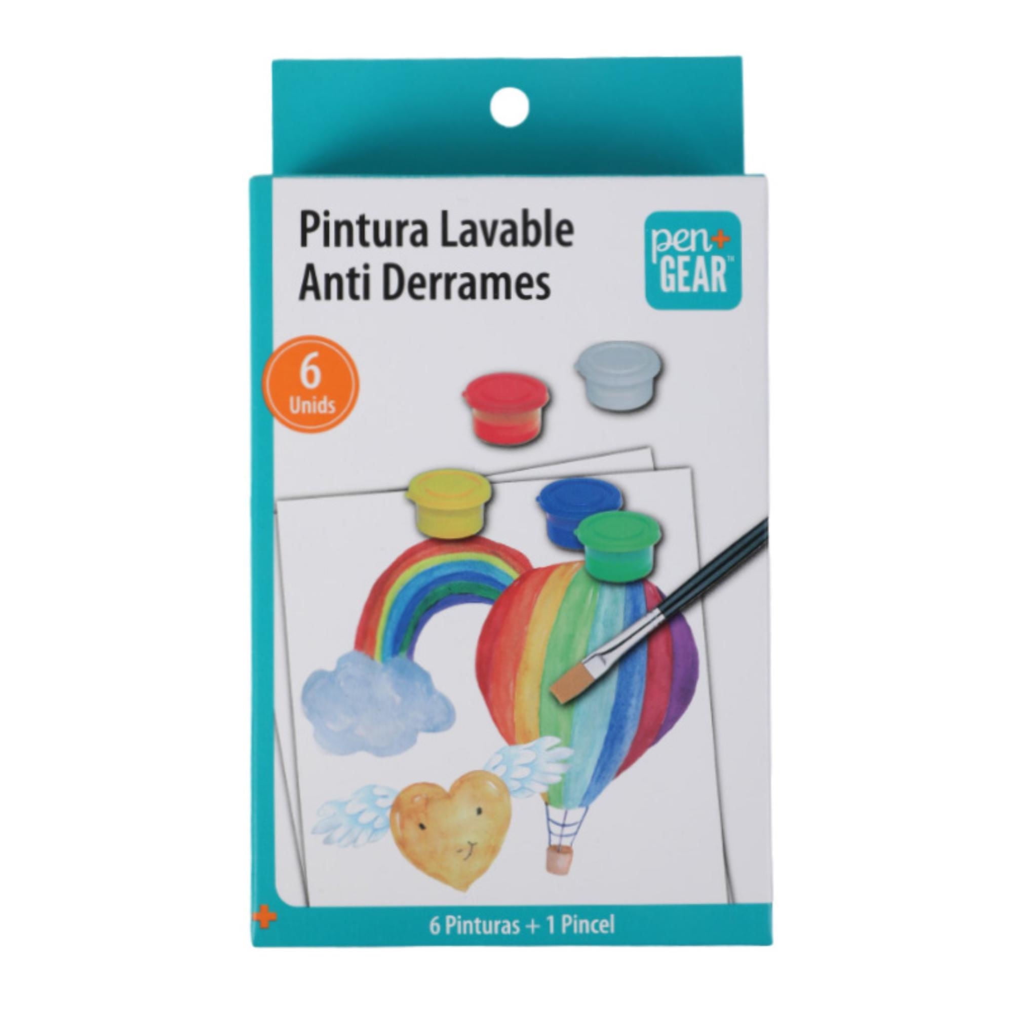 Pintura Lavable 6 Unidades Pen&Gear
