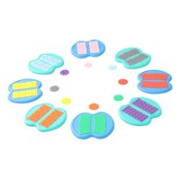 Magideal - Escalones Que Promueven El Equilibrio, La Coordinación De La Fuerza, El Juego De Equilibrio Para Niños, El Patio De Juegos, El Juego Sensorial, El Int
