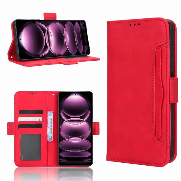 Funda Cartera Magnética para Xiaomi Redmi Note 12 PRO 5G- Tarjetero Desmontable, Cuero PU, Soporte
