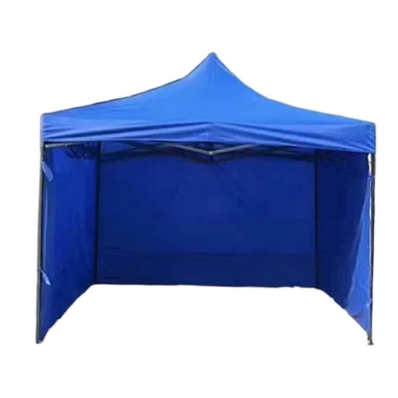 Cubierta De Dosel Con Paredes Laterales Extraíbles, Cubierta Superior Para Patio, Playa, Picnic, Azul