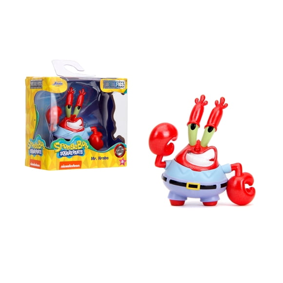 Figura Nickelodeon Metal 9 Cm Bob Esponja - Don Cangrejo