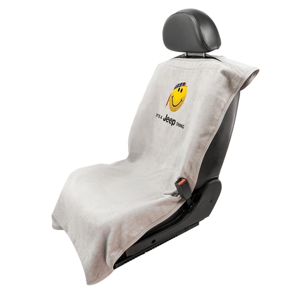 Funda de asiento Seat Armour 'Jeep Smiley Face' gris
