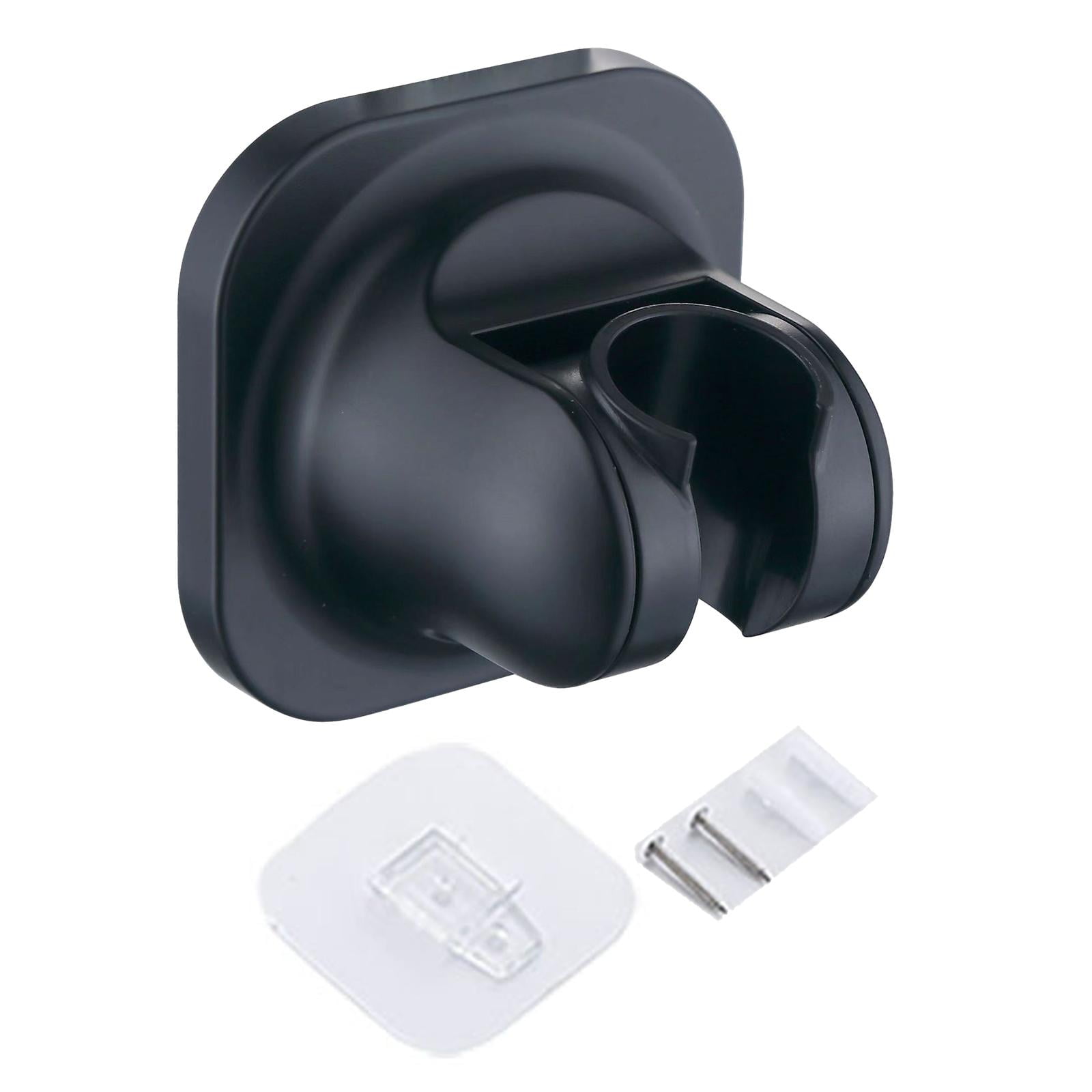 Bothyi - Soporte Para Cabezal De Ducha, Soporte Para Manguera De Ducha, Soporte De Pared Para Accesorios Para El Hogar Y El Hotel, Color Negro