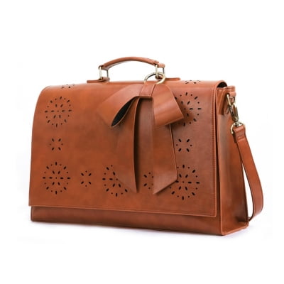 Ecosusi - Maletín Bow Para Laptop 15.6 - Camel