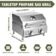thumbnail image 5 of Parrilla de gas de sobremesa BESTFIRE, 2 quemadores, 20 000 BTU, acero inoxidable, 5 of 7