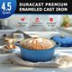 thumbnail image 2 of Cocotte de hierro fundido esmaltado MUELLER HOME de 4,5 qt, color aqua, 2 of 8