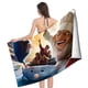 thumbnail image 4 of Ratatouille Toalla de playa de secado rápido con diseño temático, regalo para mujeres y niñas, ideal para cumpleaños, fans, amantes de la música, uso en la playa o al aire libre, 78 × 150 cm, 4 of 6