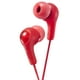 thumbnail image 1 of Auriculares intraaurales JVC Gumy HAFX7R rojos con almohadillas de silicona, 1 of 3