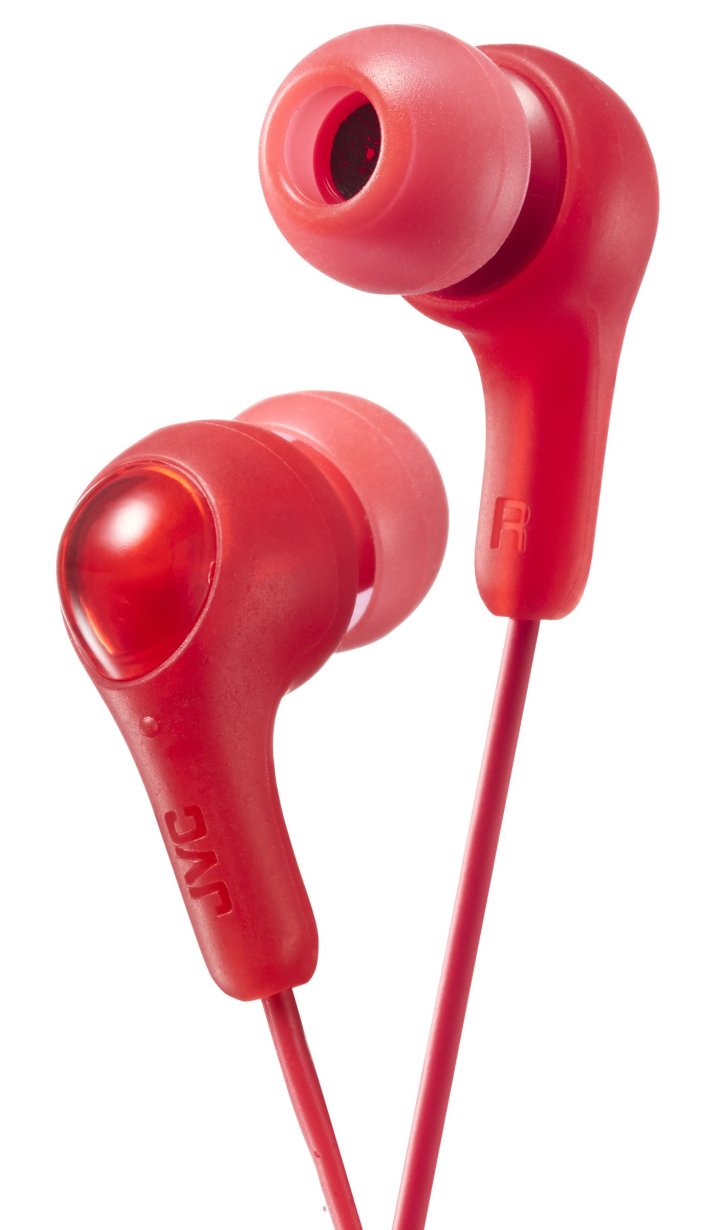 Auriculares Intraaurales Jvc Gumy Hafx7R Rojos Con Almohadillas De Silicona