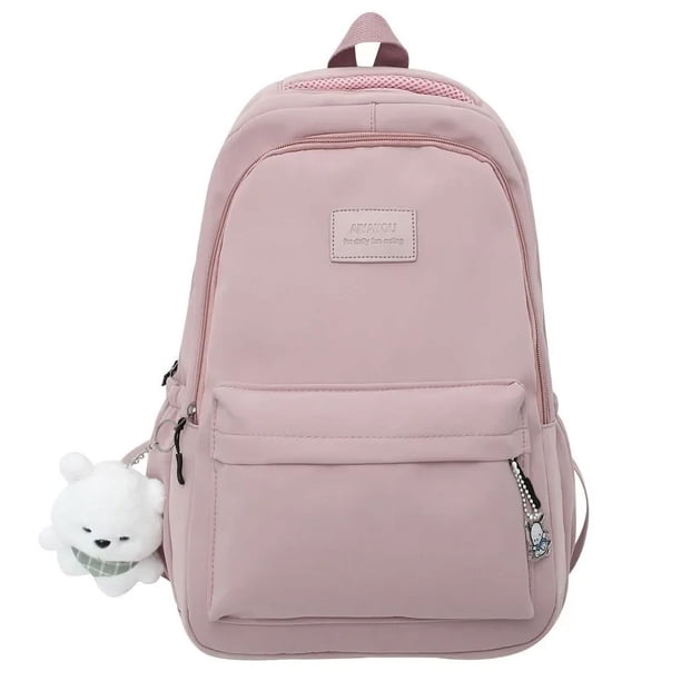 2024 New Female Fashion Lady High Capacity Waterproof College Backpack Trendy Girls Laptop School Bags Cute Girl Travel Book Bag