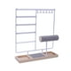 thumbnail image 5 of Bandeja De Soporte Para Joyas, Estante De Almacenamiento Para Pendientes De Niña, Escaparate, Dormitorio, Apartamento, Blanco, 5 of 5