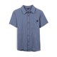 thumbnail image 1 of Camisa Niño Manga Corta Bolsillo Delantero Azul Pillin, 1 of 3