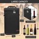 thumbnail image 3 of Portabotellas Opux para 2 Botellas, Aislado e Impermeable, Negro, 3 of 9