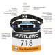 thumbnail image 5 of Cinturón de carreras Fitletic Neo Black con diseño no rebote para maratón, 5 of 7