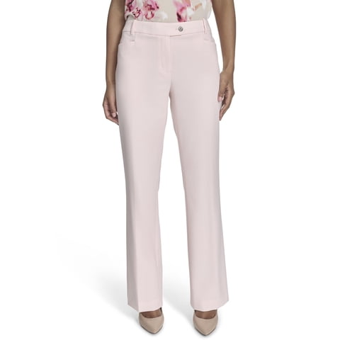 Pantalones Calvin Klein Parfait Para Mujer, Cintura Alta, Talla 8
