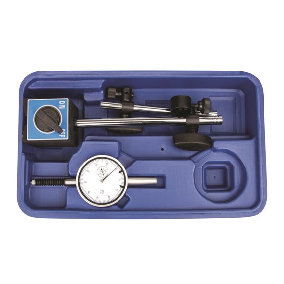 Juego de reloj comparador Central Tools 3D107 Rated