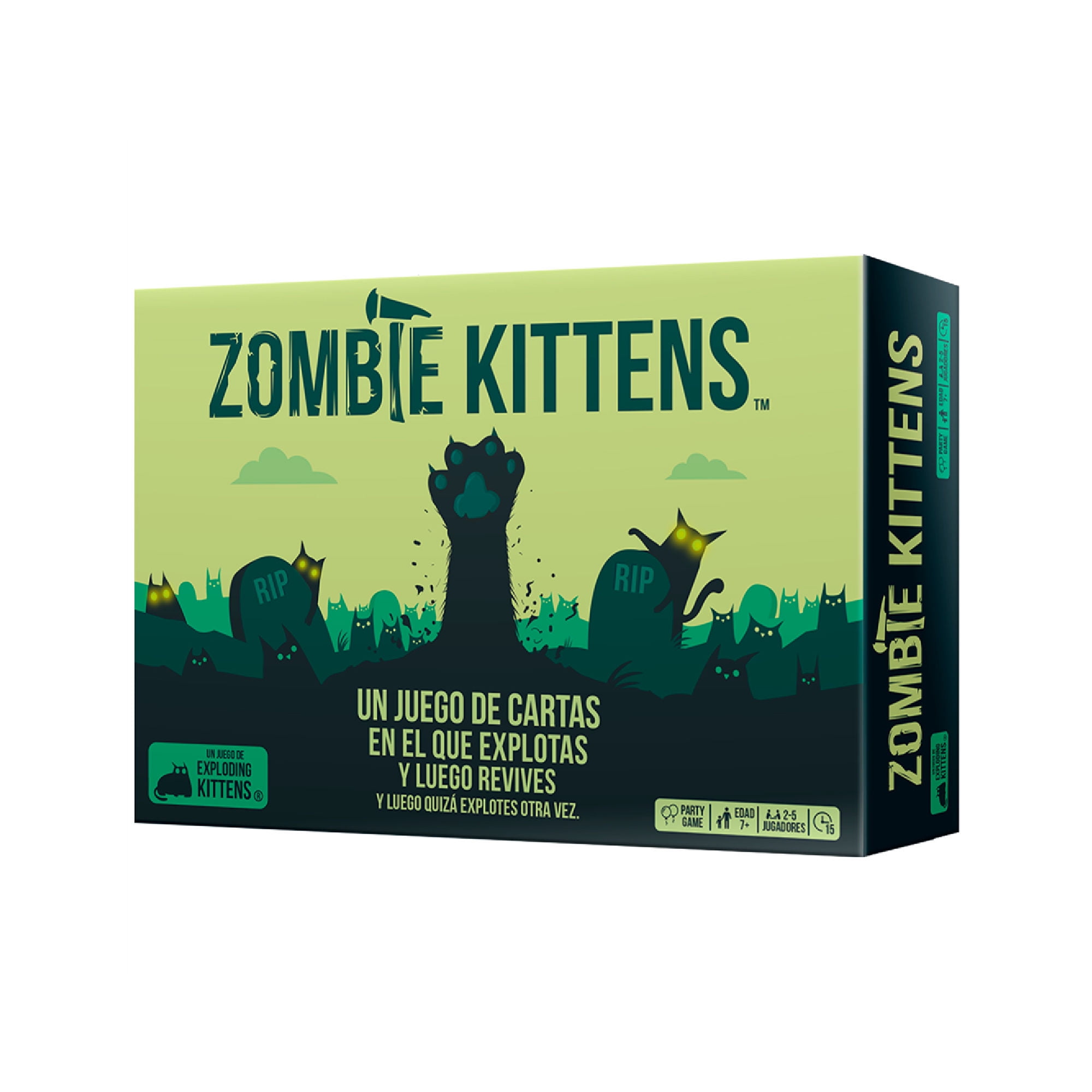 Asmodee - Juego De Mesa Zombie Kittens