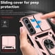 thumbnail image 5 of Funda Resistente Anillo Soporte Samsung Galaxy S22 Privacidad Cámara Montaje Magnético Oro rosa, 5 of 5