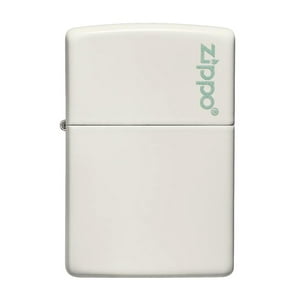 Zippo - Encendedor Glow In Dark Logo Blanco Zp49193Zl