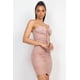 thumbnail image 5 of Vestido Mini Fruncido en la Parte Delantera Color Tostado S, 5 of 5