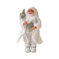 Bothyi - Adornos De Centro De Mesa Navideños De Muñeco De Papá Noel Para Chimenea Interior Año Nuevo 45Cm