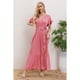 thumbnail image 2 of Maxi Vestido Largo Mujer Primavera Premium. Abertura, Cuello V 326, 2 of 3