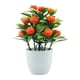thumbnail image 2 of Mini Planta Artificial Decorativa De Fruta Falsa En Maceta Para Ba?o, Oficina, Mesa, Naranja, 2 of 5