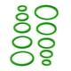 thumbnail image 1 of Anillo De Alimentación Para Acuario, Anillos Redondos Ligeros Para Plantas Flotantes, Color Verde, 10 Uds., 1 of 5
