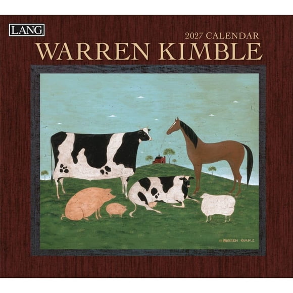 Calendario de pared Warren Kimble 2027 – Lang Brands, LLC