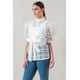 thumbnail image 2 of Una Mini Blusa de Organza Transparente, 2 of 5