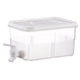 thumbnail image 3 of Dispensador de bebidas de plástico para refrigerador, dispensador de bebidas heladas con grifo, dispensador de jarra de agua potable, hervidor frío , 3L, 3 of 5