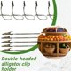 thumbnail image 5 of Pinzas de cocodrilo ZHQZZPH pack de 10 unidades, 18 cm flexibles, 5 of 5