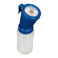 Magideal - Taza Para Inmersión De Tetinas, Suministros Para Ganado, Conveniente, Portátil, 300 Ml, Reutilizable, Previene El Reflujo, Cucharón Para Tetinas Para Azul