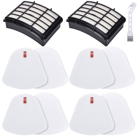 Juego de filtros Leadaybetter 2 HEPA + 4 Foam & Felt para Shark NV350