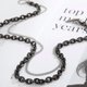 thumbnail image 3 of Collar Doble Acero Inoxidable Space Hombre Mujer, 3 of 3