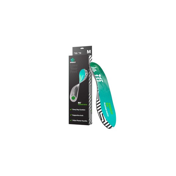 Plantillas Spenco RX para fascia plantar de longitud completa para hombre, tallas 7-13
