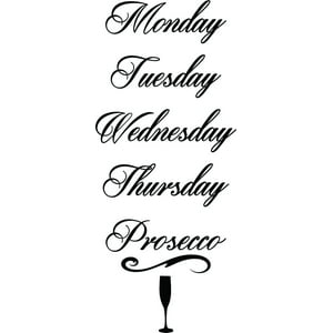 Rienda Libre Graphics - Decomural Prosecco Alcohol Ws-41461
