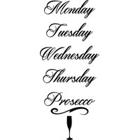 Rienda Libre Graphics - Decomural Prosecco Alcohol Ws-41461