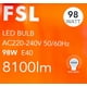 thumbnail image 1 of Ampolleta LED Alta Potencia 98W/E40 6500K – FSL, 1 of 3