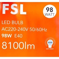 Ampolleta Led Alta Potencia 98W/E40 6500K – Fsl