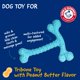thumbnail image 2 of Juguete dental para perros Arm & Hammer Nubbies en forma de hueso T, 24 unidades, sabor mantequilla de maní, 2 of 8