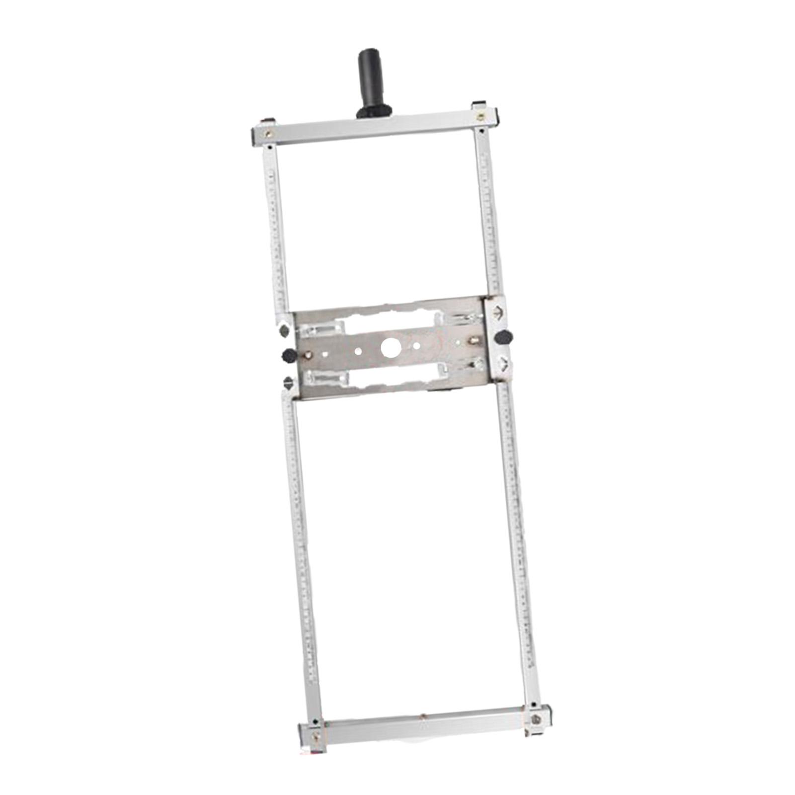 Magideal - Posicionamiento De Guía De Borde Para Carpintería Posicionamiento Rápido Herramienta Robusta Y Fácil De Operar Marco Multifunción Para Recortadora De Largo